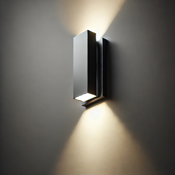 Downward and upward radiating light